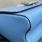 Louis Vuitton Leather Blue