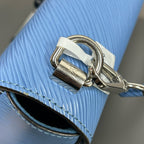 Louis Vuitton Leather Blue