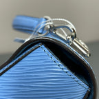 Louis Vuitton Leather Blue