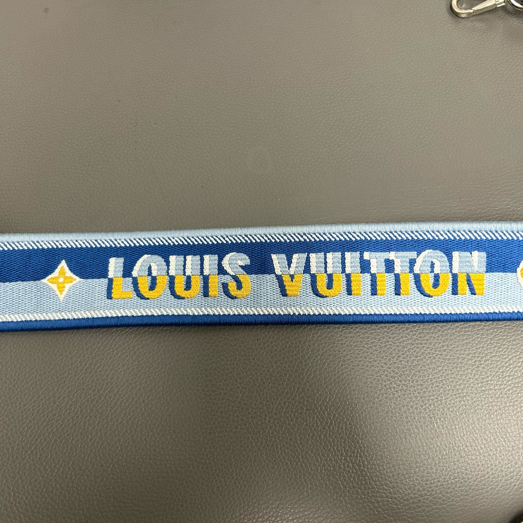 Louis Vuitton Leather Blue