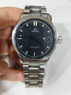 Omega Black Automatic (self-winding) watch