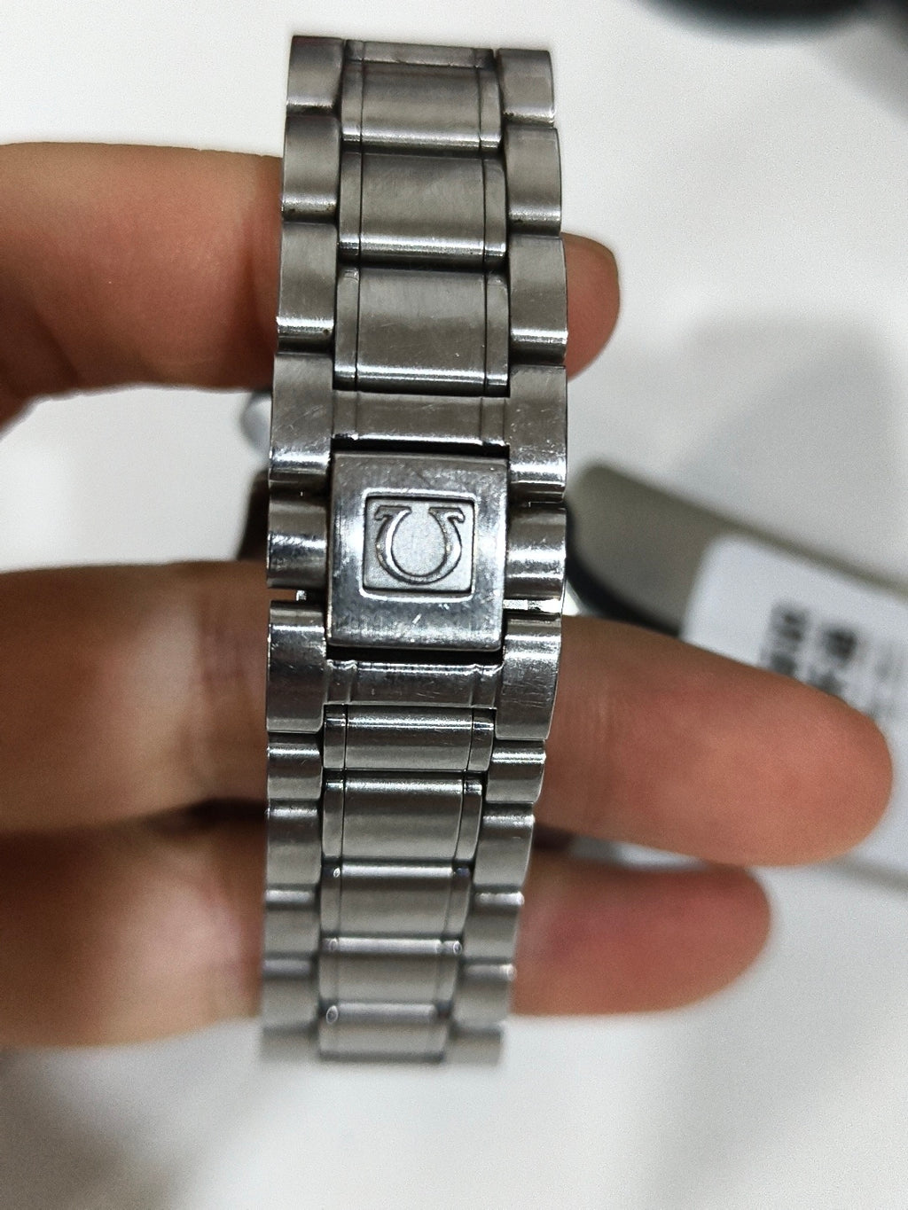 Omega Black Automatic (self-winding) watch