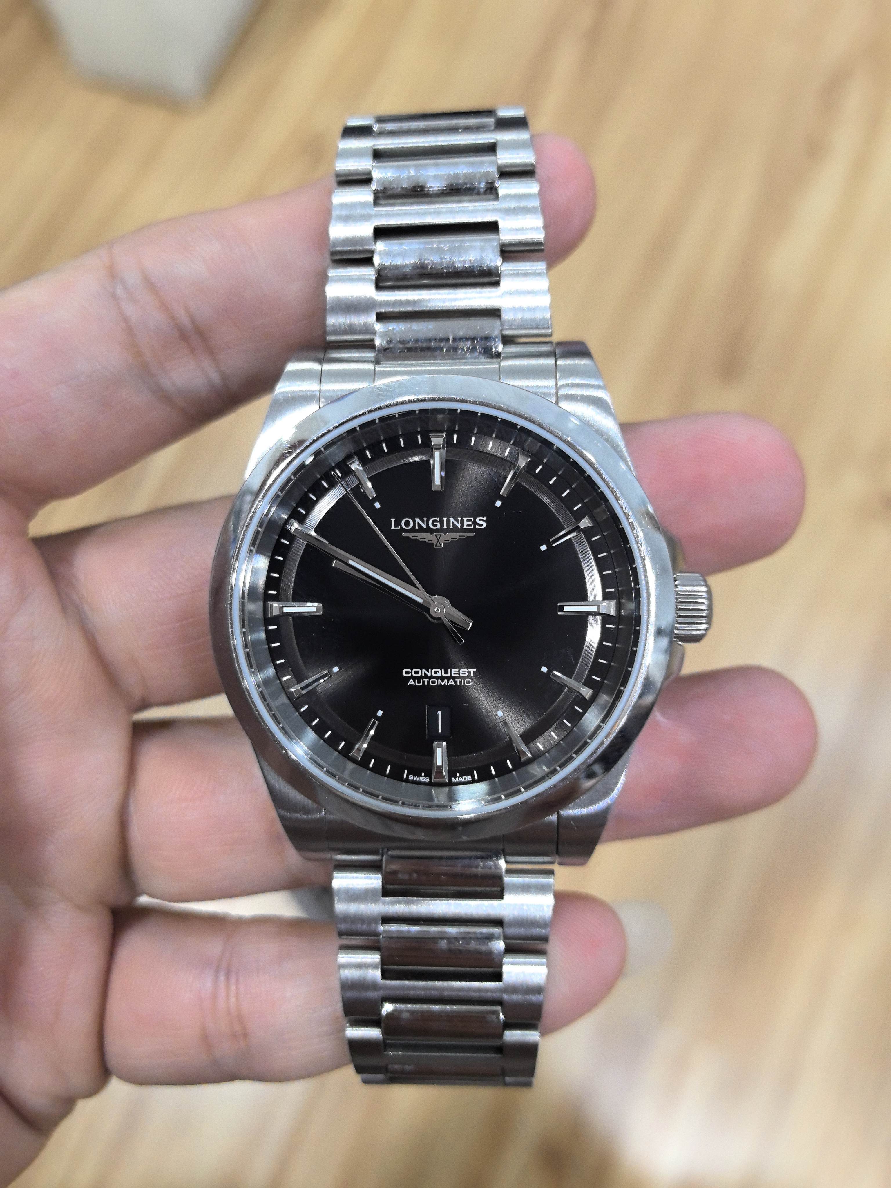 Longines Conquest Series Mechanical watch 41.00mm L3.830.4.52.6