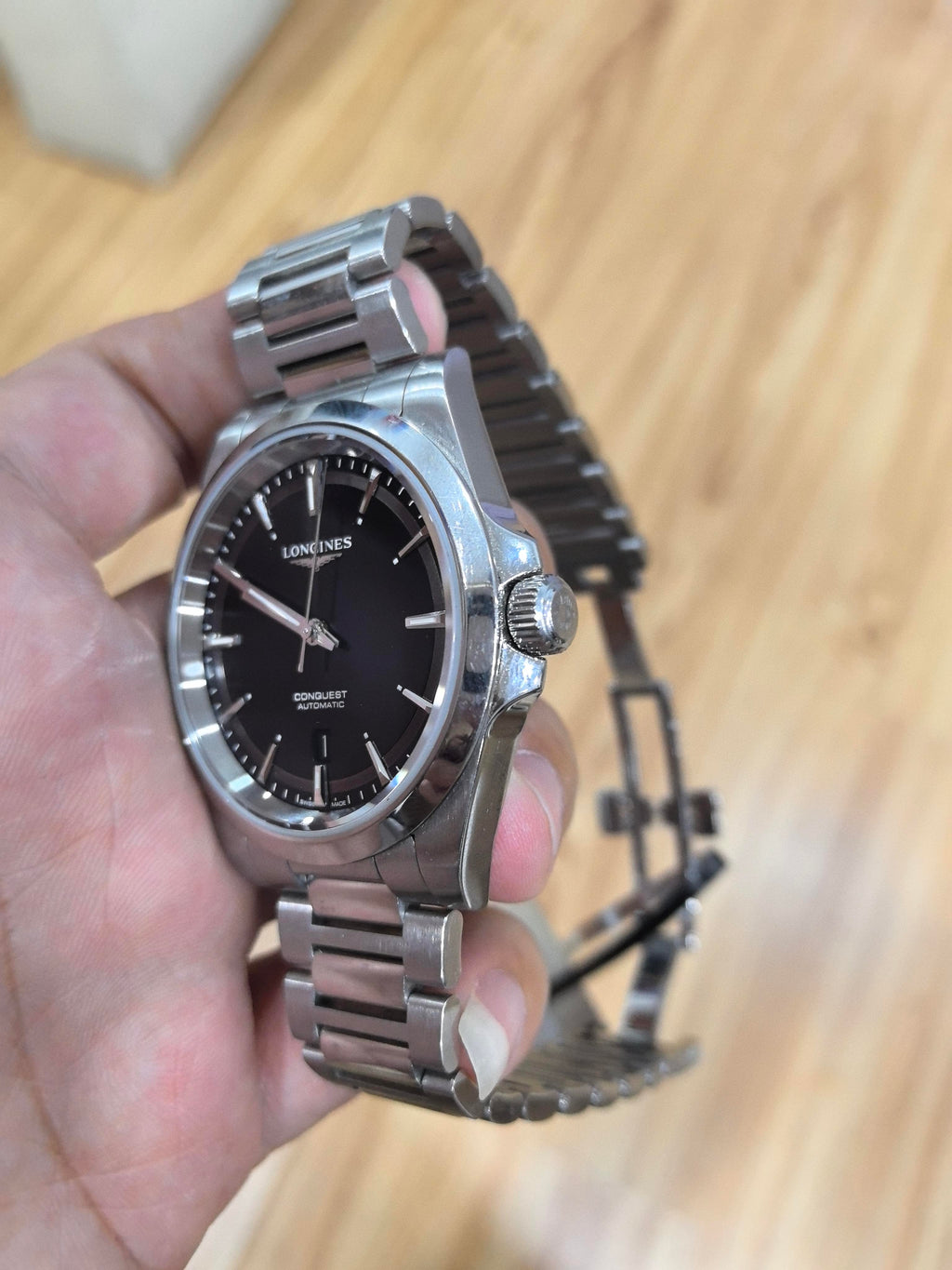 Longines Conquest Series Mechanical watch 41.00mm L3.830.4.52.6