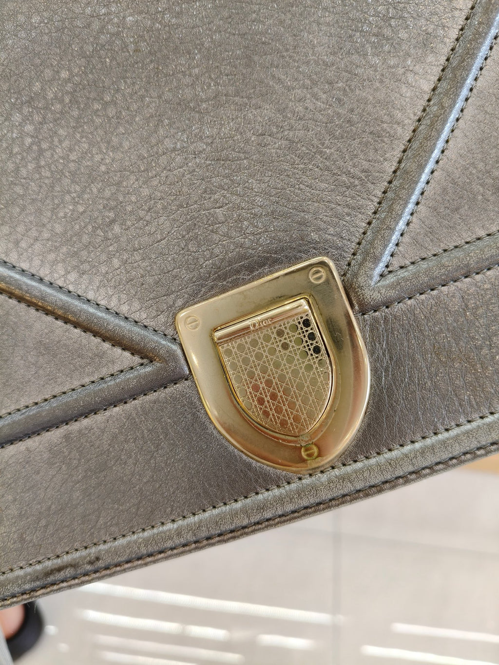 Dior Diorama Silver Shoulder Bag M0422OVKQM89K