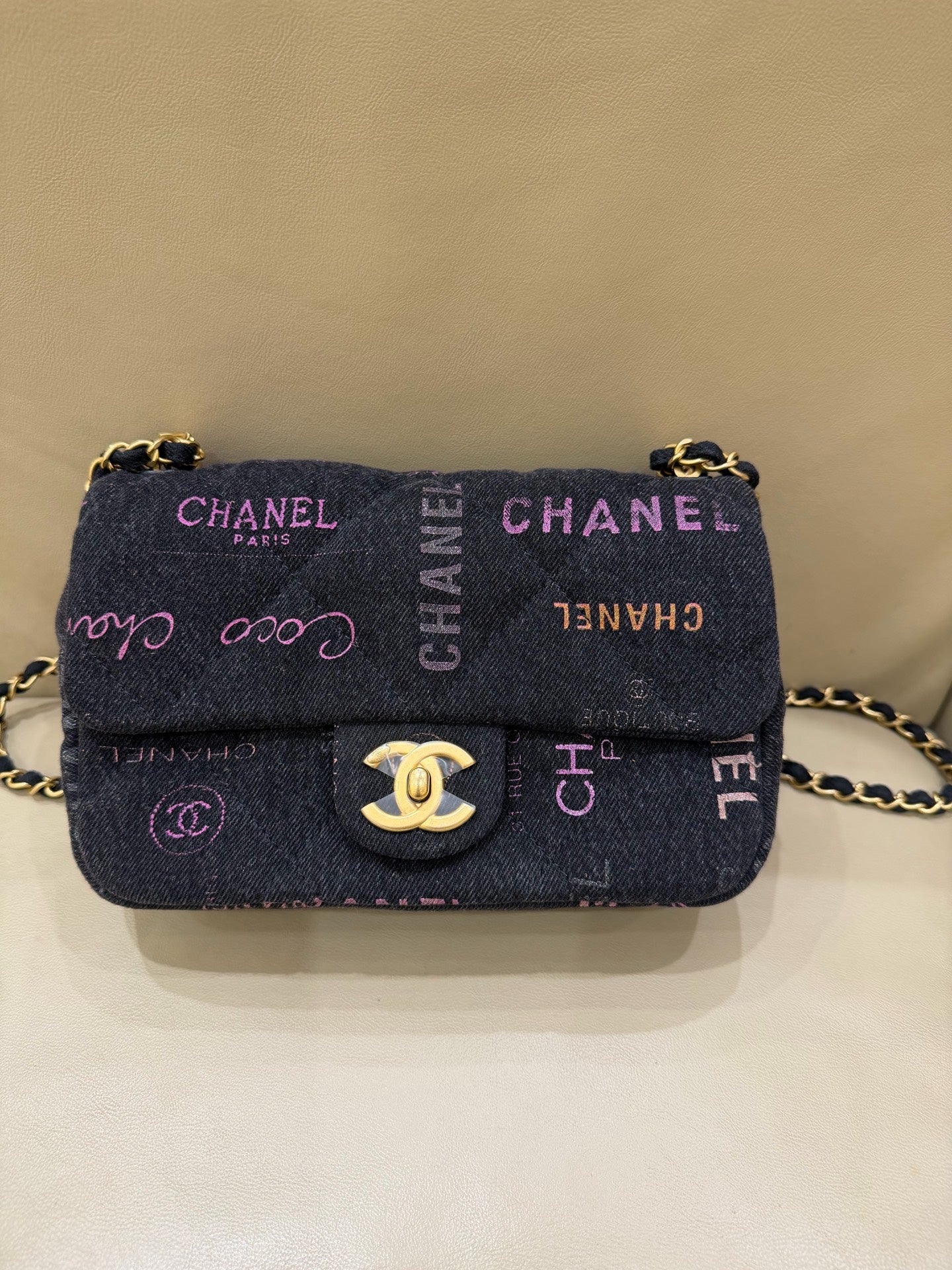Chanel Denim Crossbody AS3135 B07646 NH449