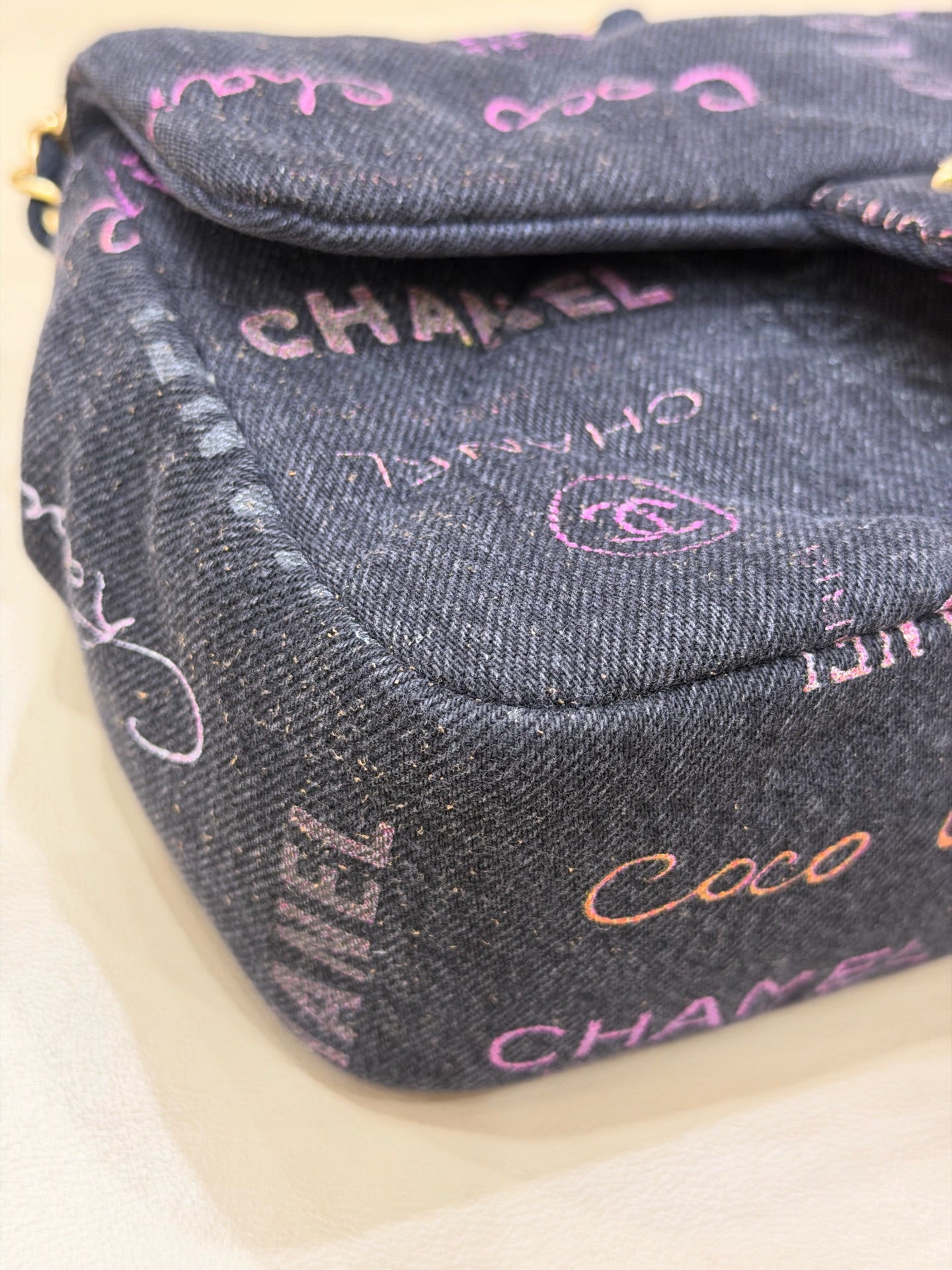 Chanel Denim Crossbody AS3135 B07646 NH449