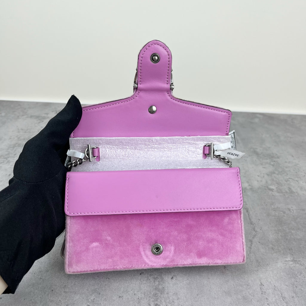 Gucci Velvet Pink