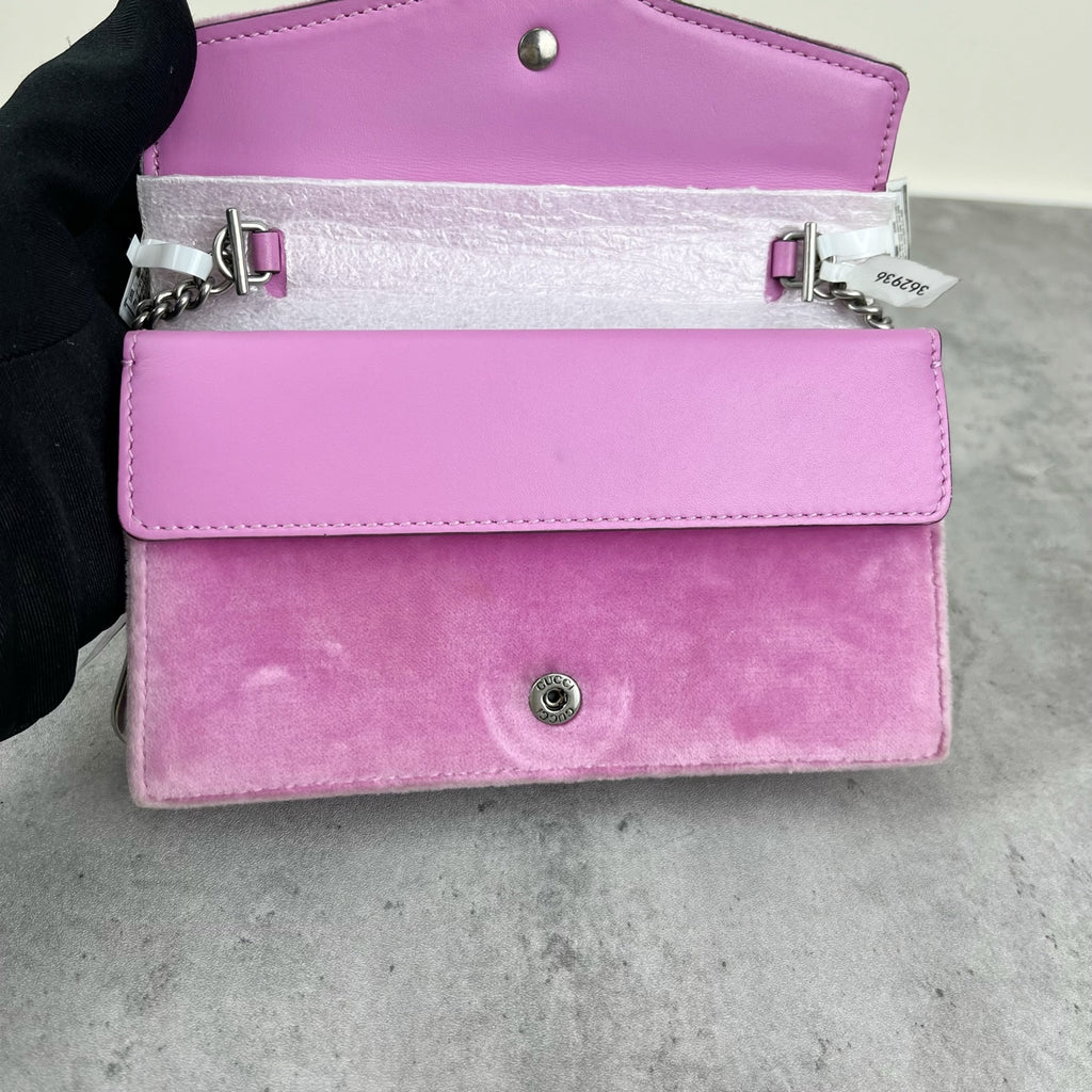 Gucci Velvet Pink
