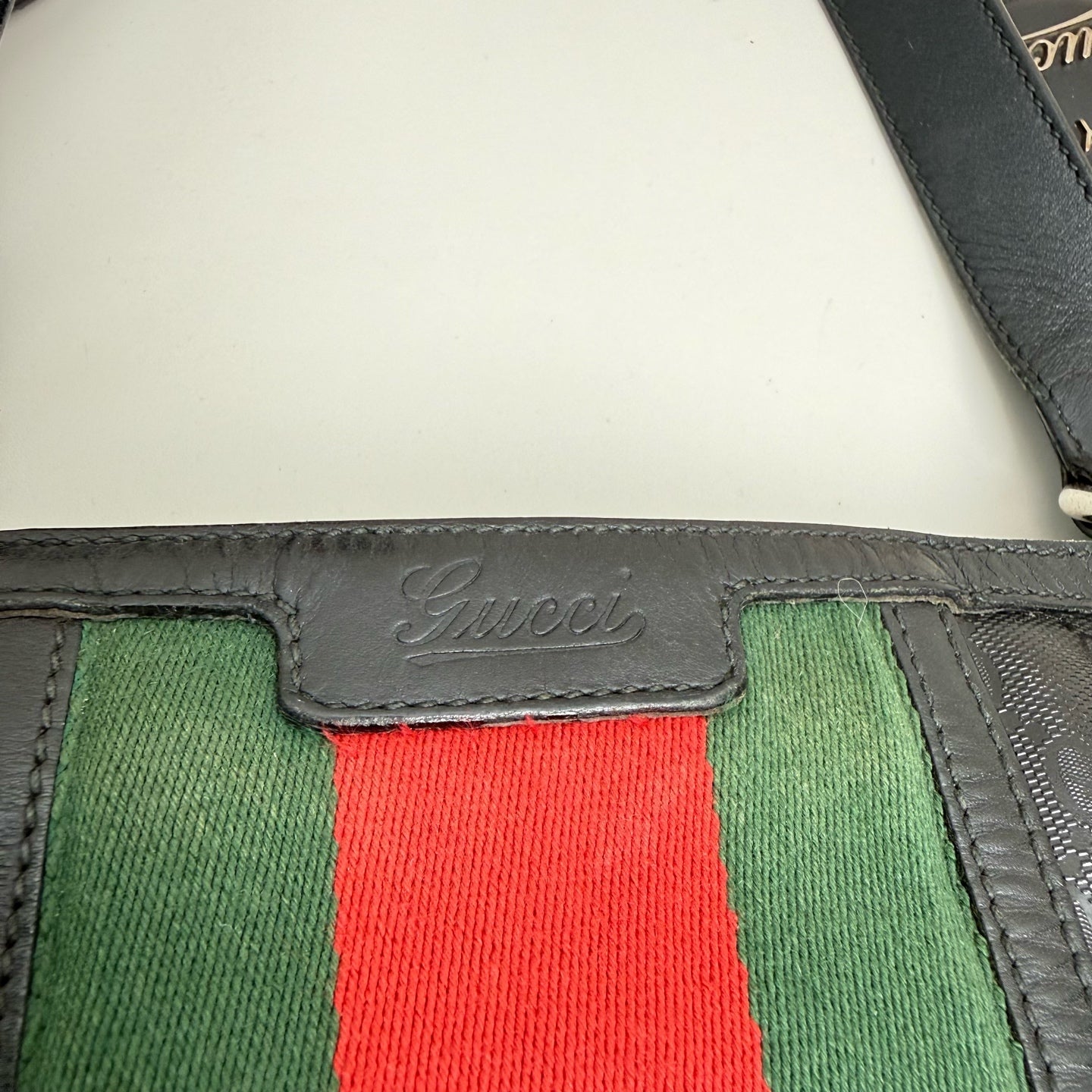 Gucci Black Messenger Bag