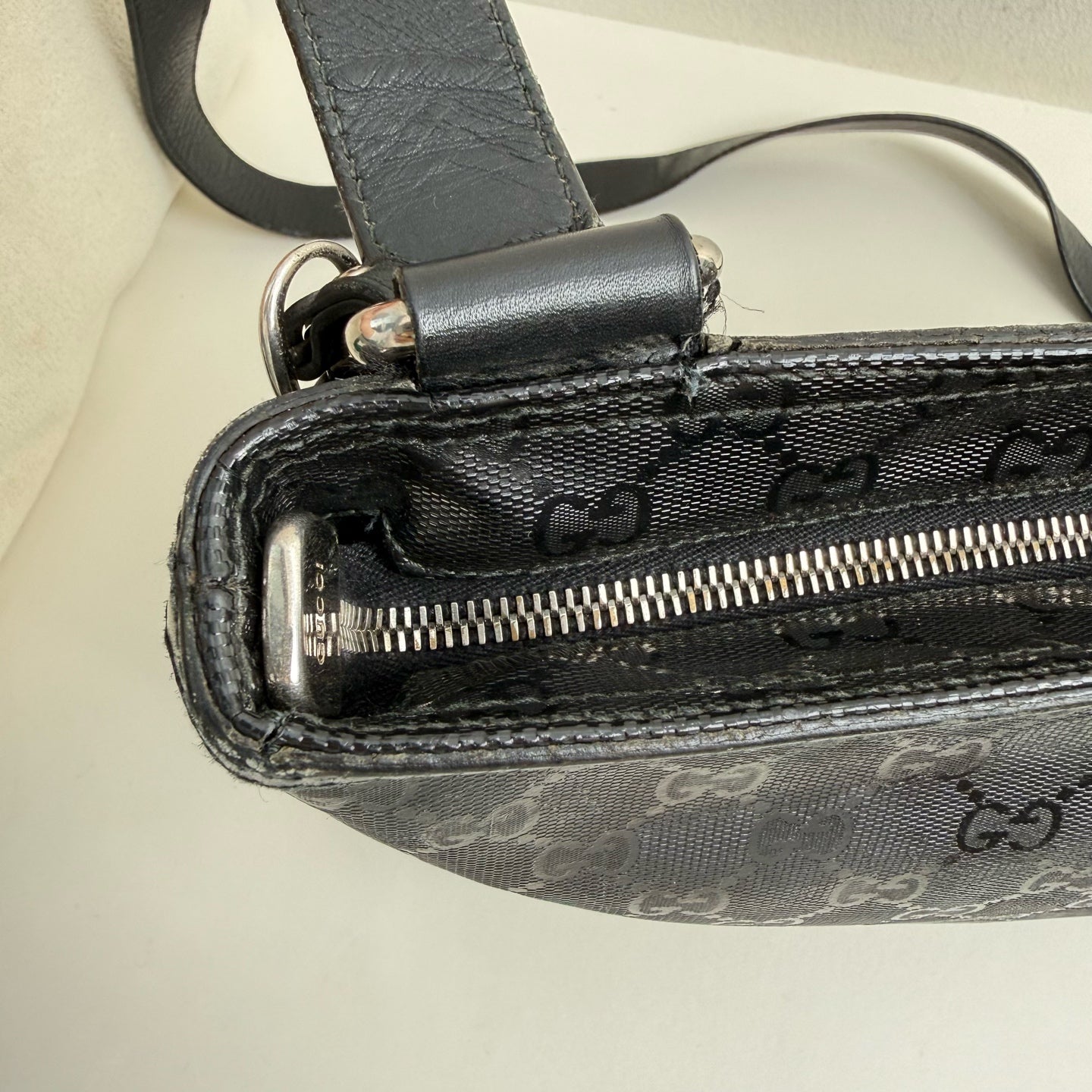 Gucci Black Messenger Bag