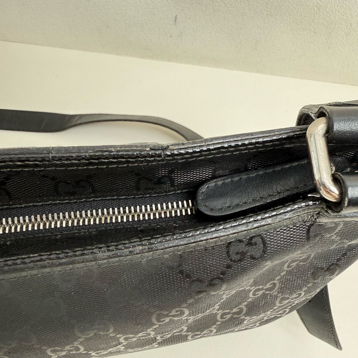 Gucci Black Messenger Bag