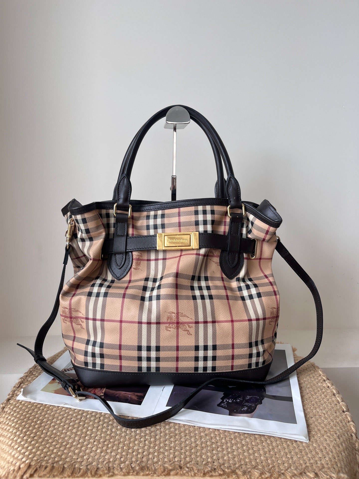 Burberry Leather Tote