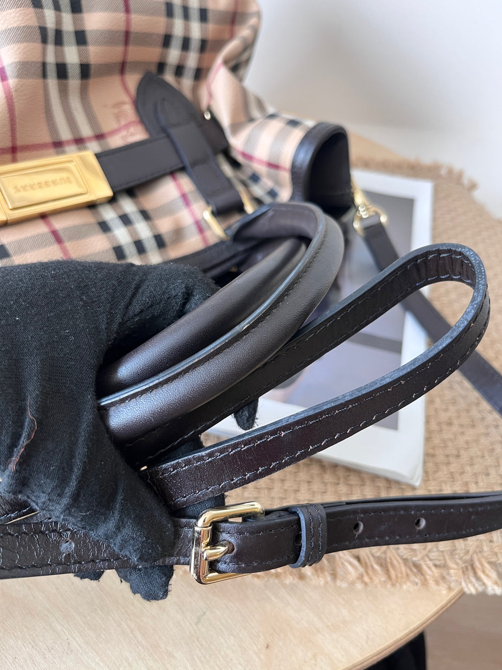 Burberry Leather Tote