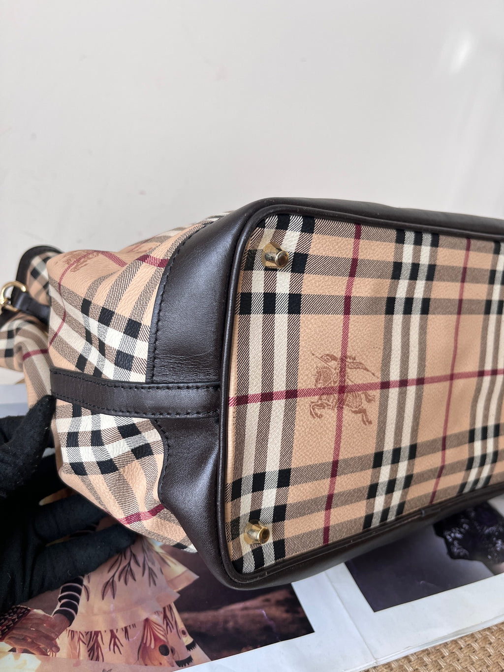 Burberry Leather Tote