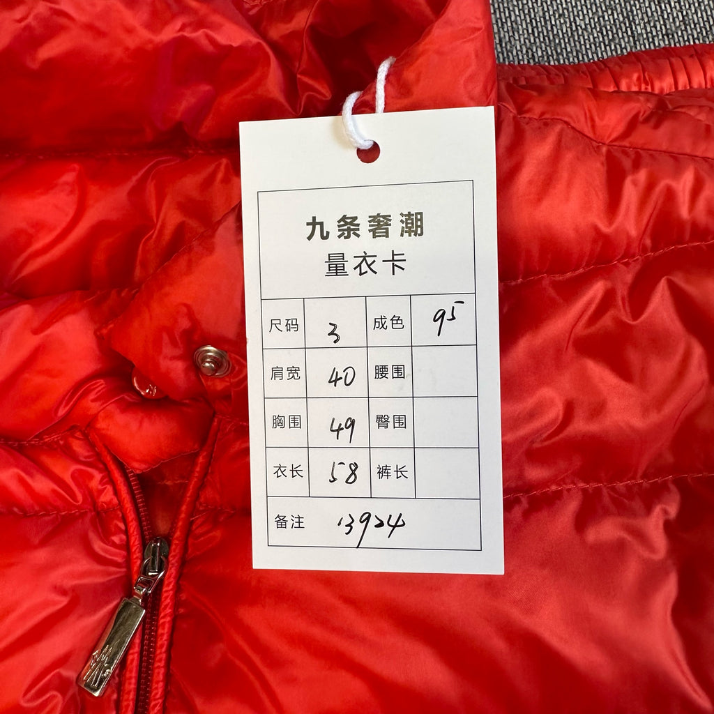 Moncler Red Down jacket