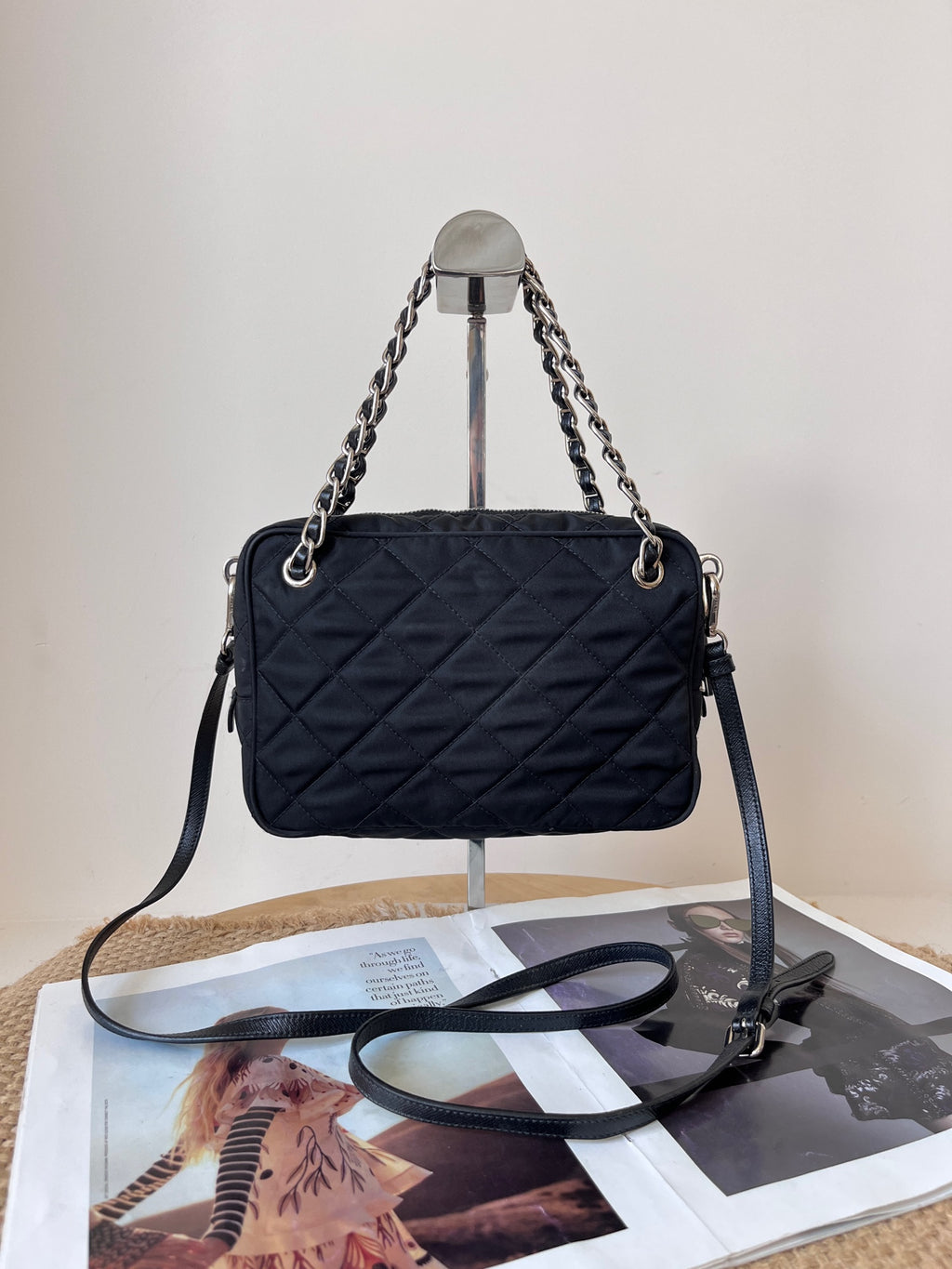 Prada Cordura Black Crossbody