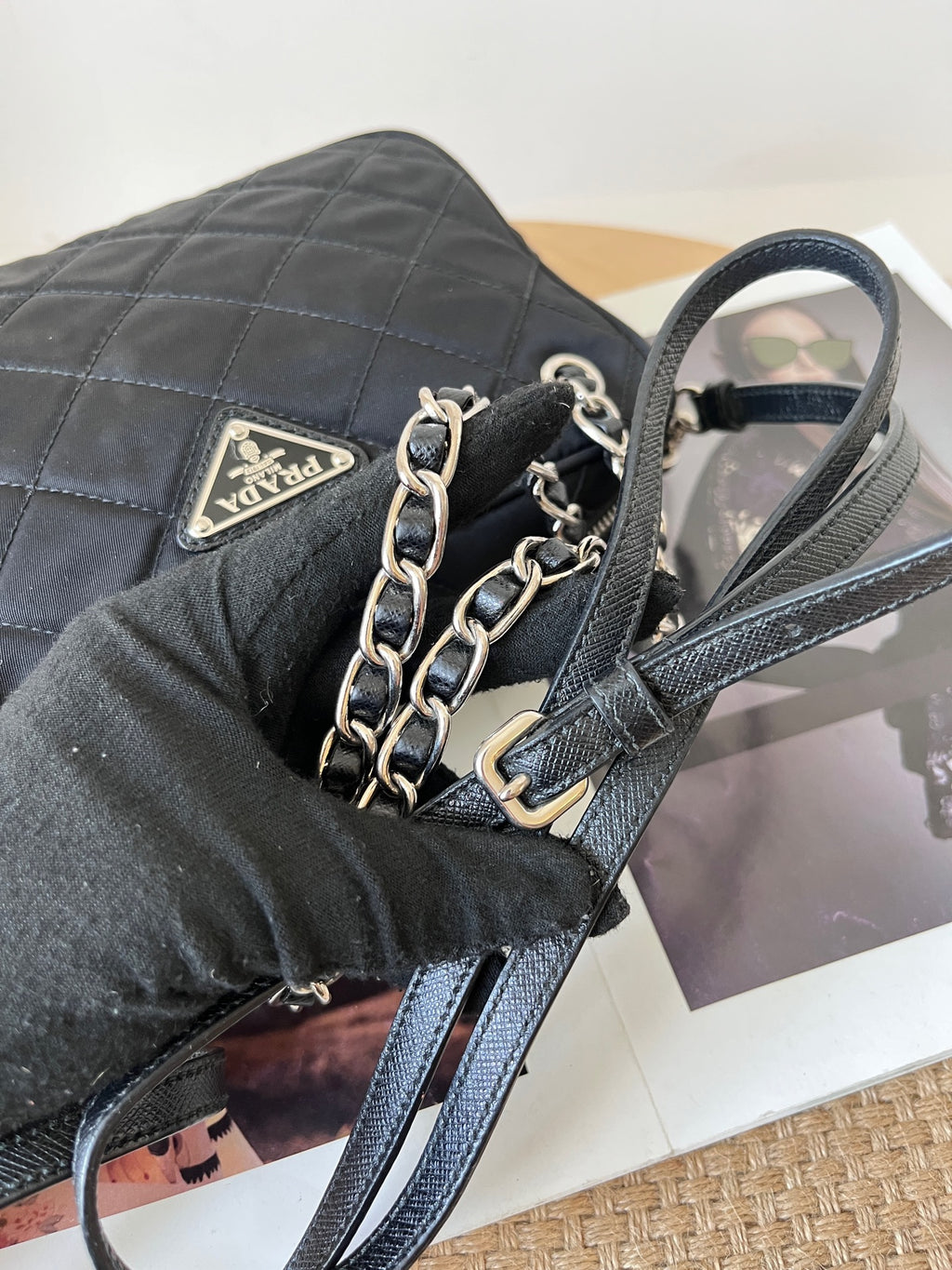 Prada Cordura Black Crossbody