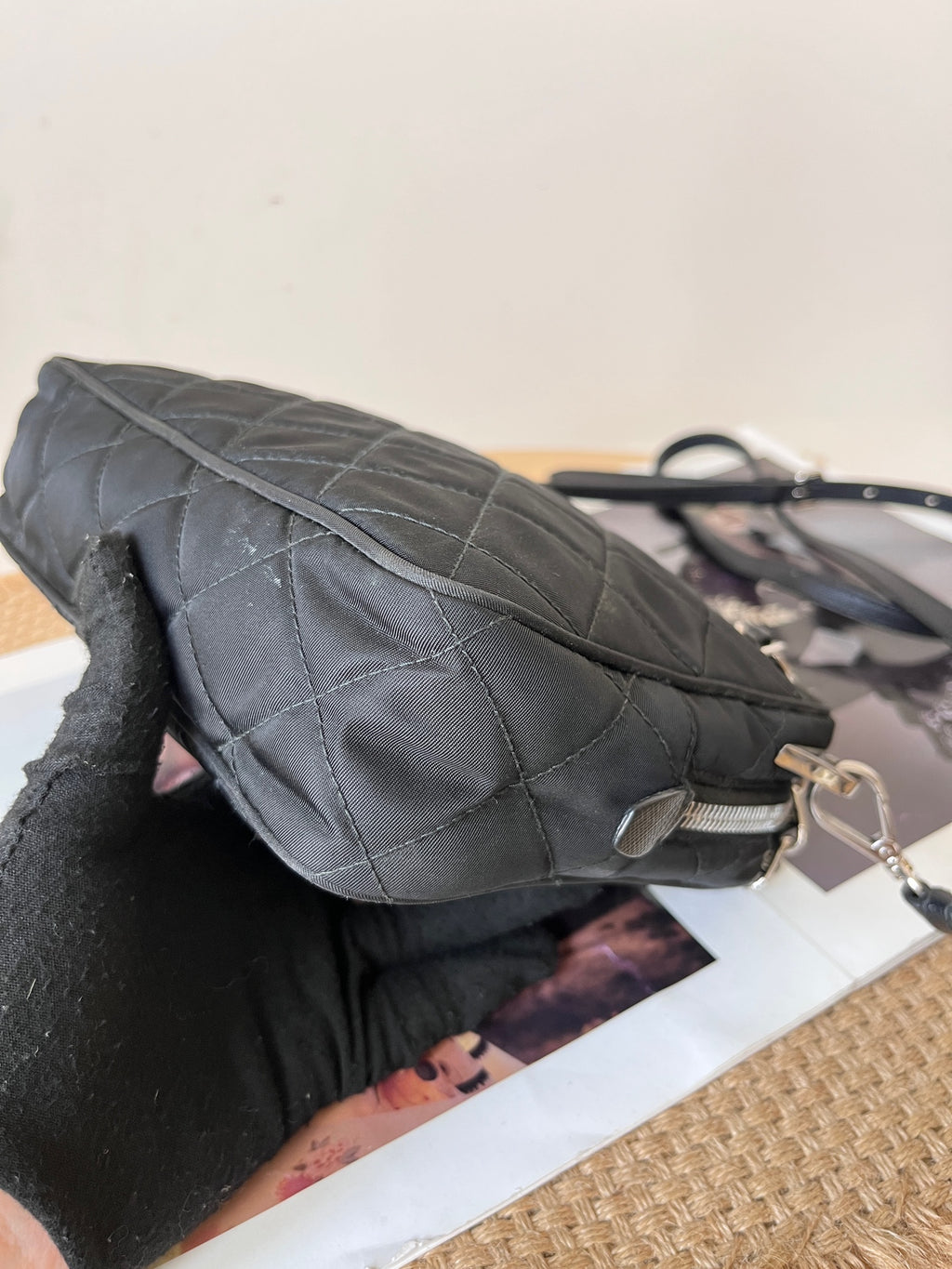 Prada Cordura Black Crossbody