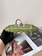 Gucci Alcantara Green