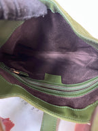 Gucci Alcantara Green