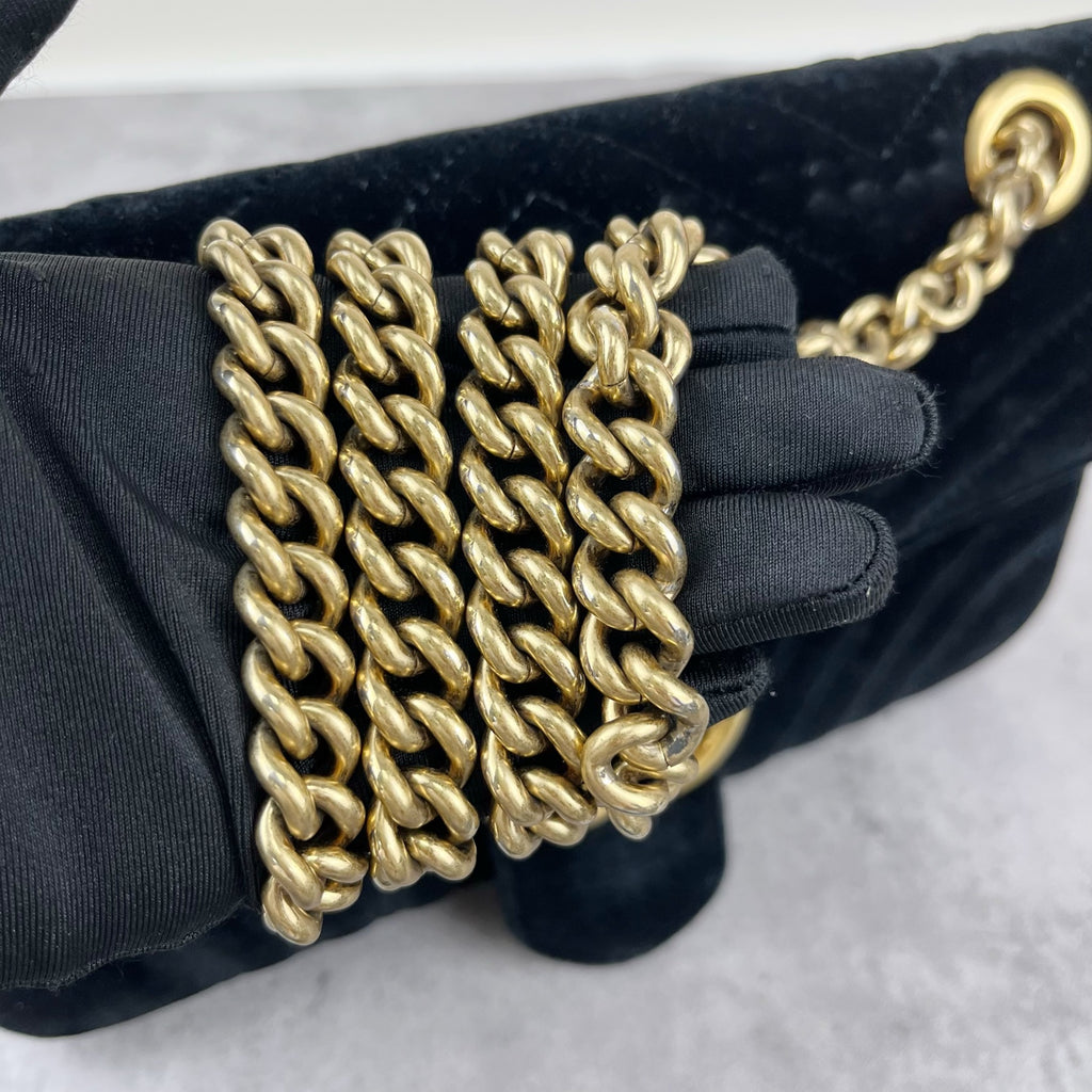 Gucci Velvet Black