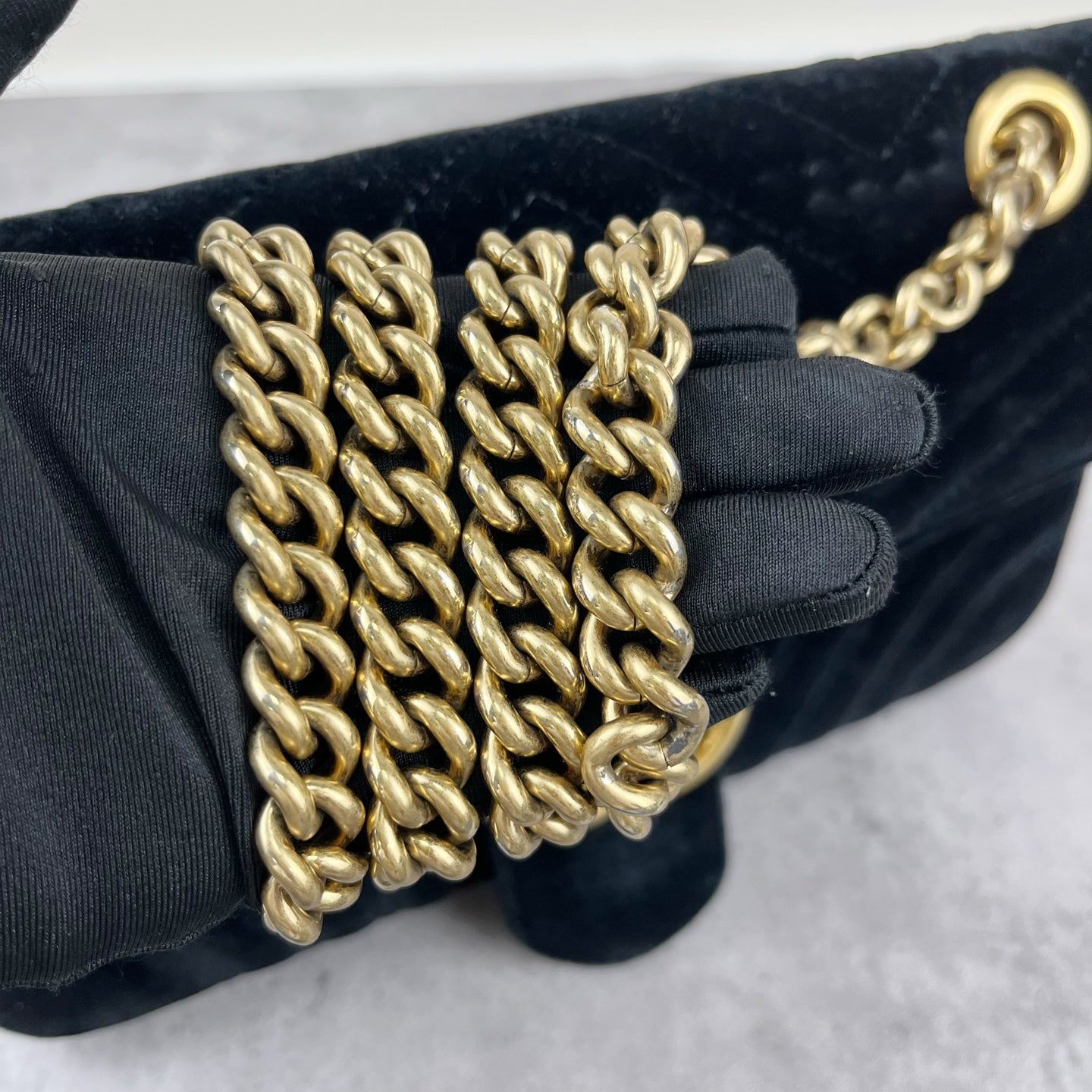 Gucci Velvet Black