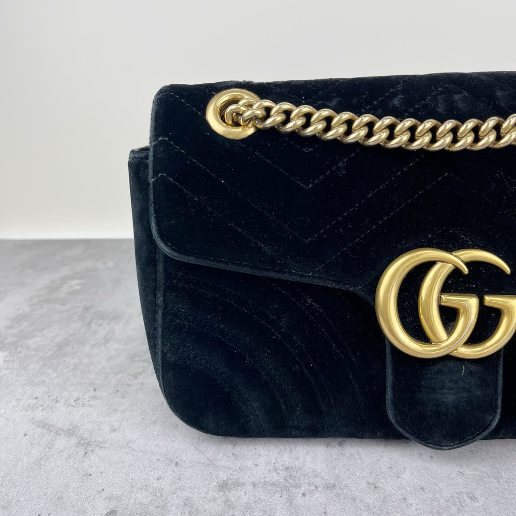 Gucci Velvet Black