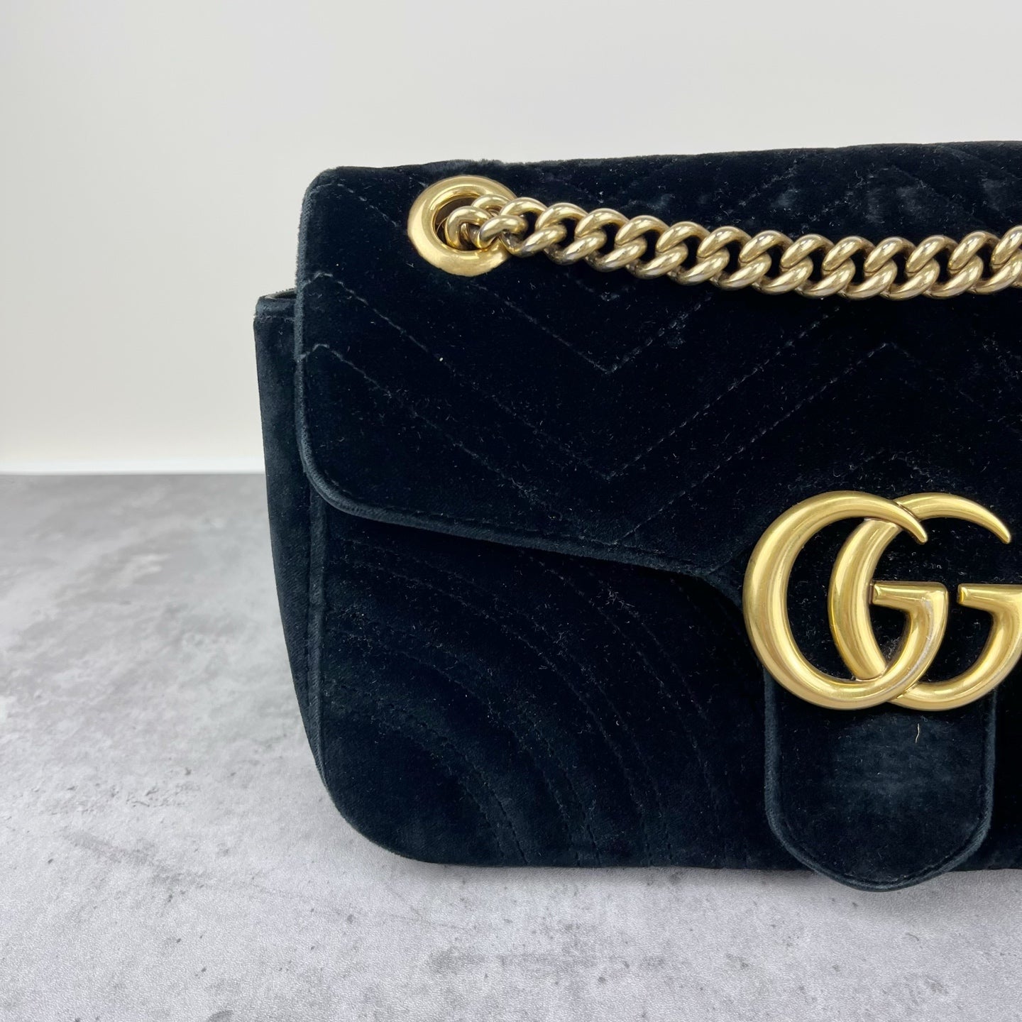 Gucci Velvet Black