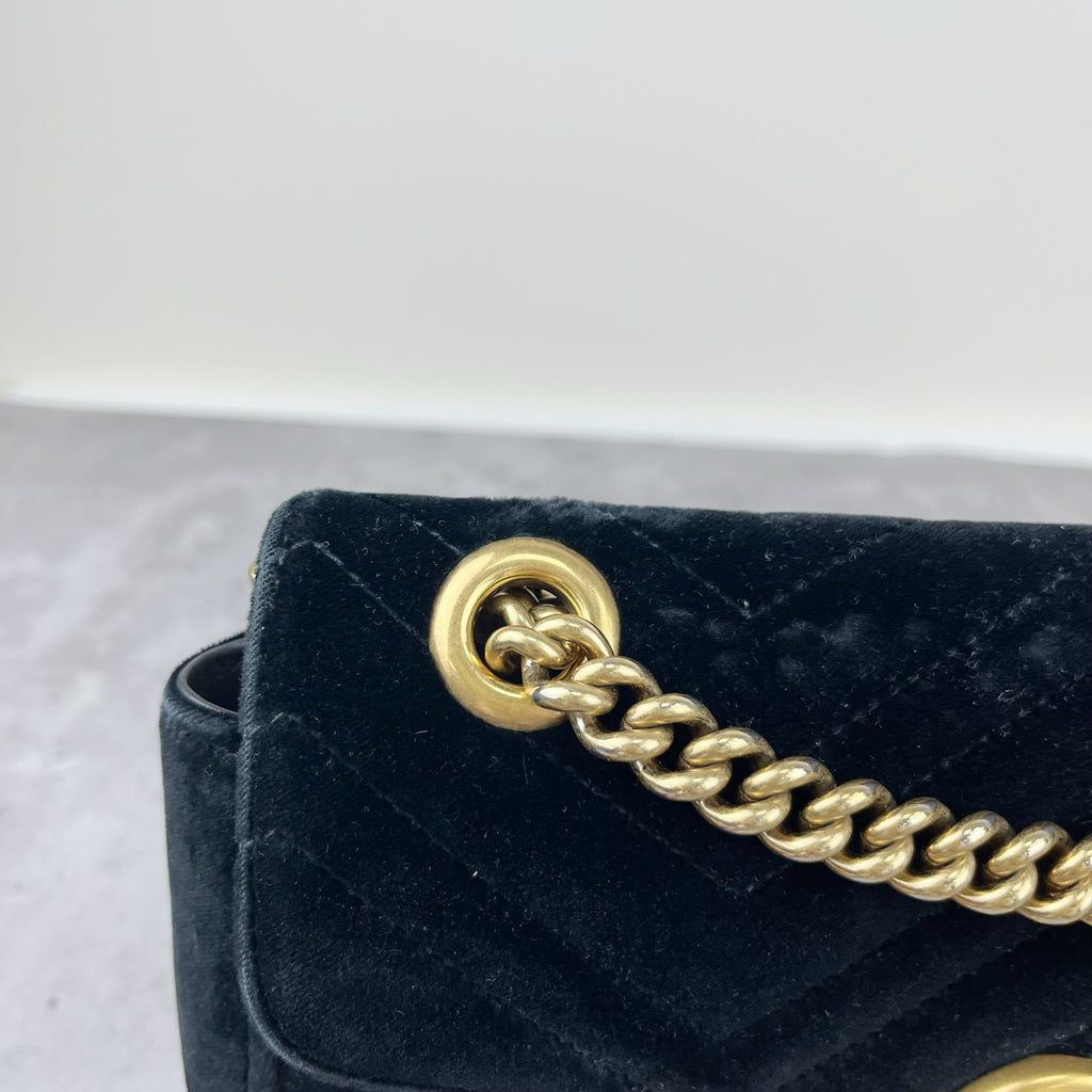 Gucci Velvet Black