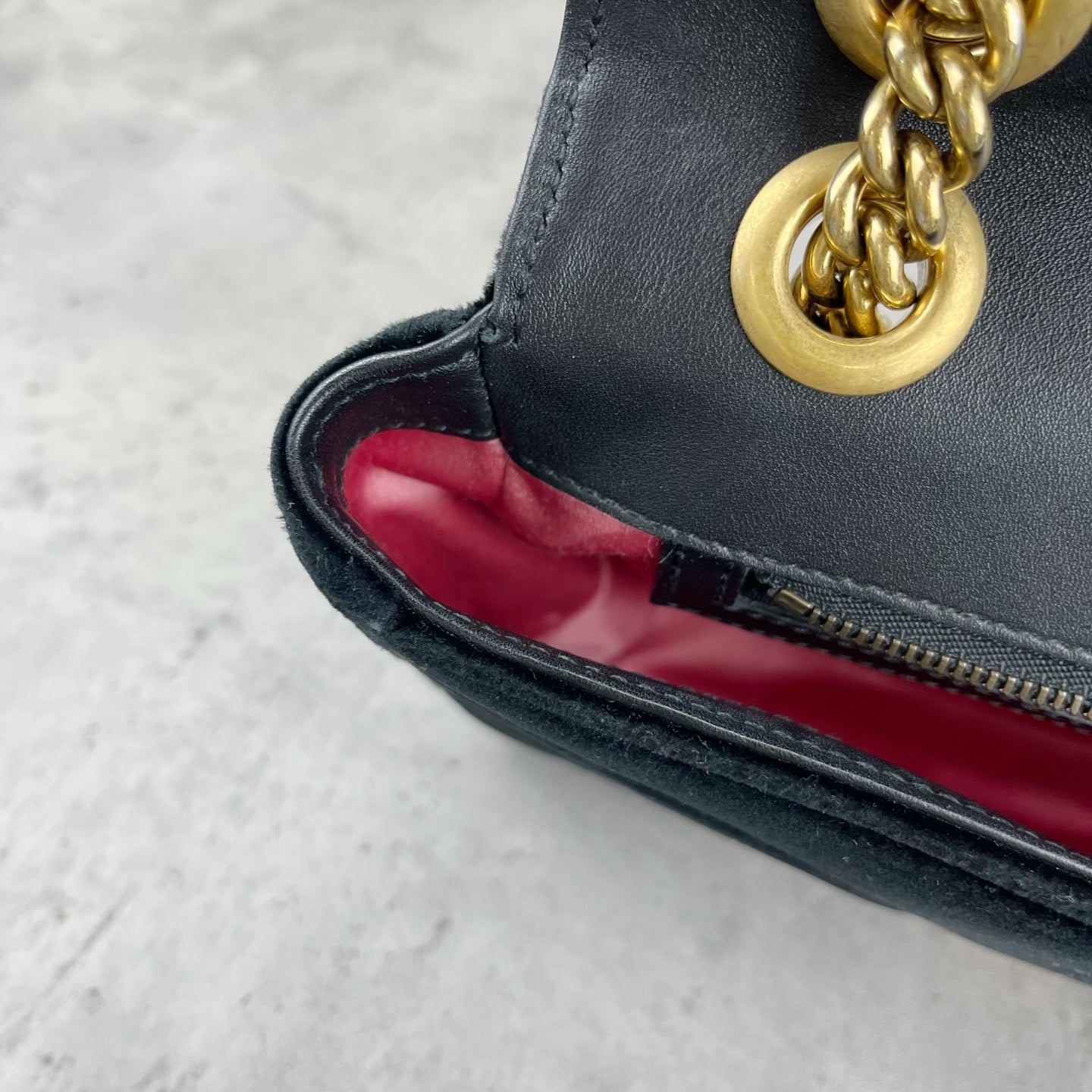 Gucci Velvet Black