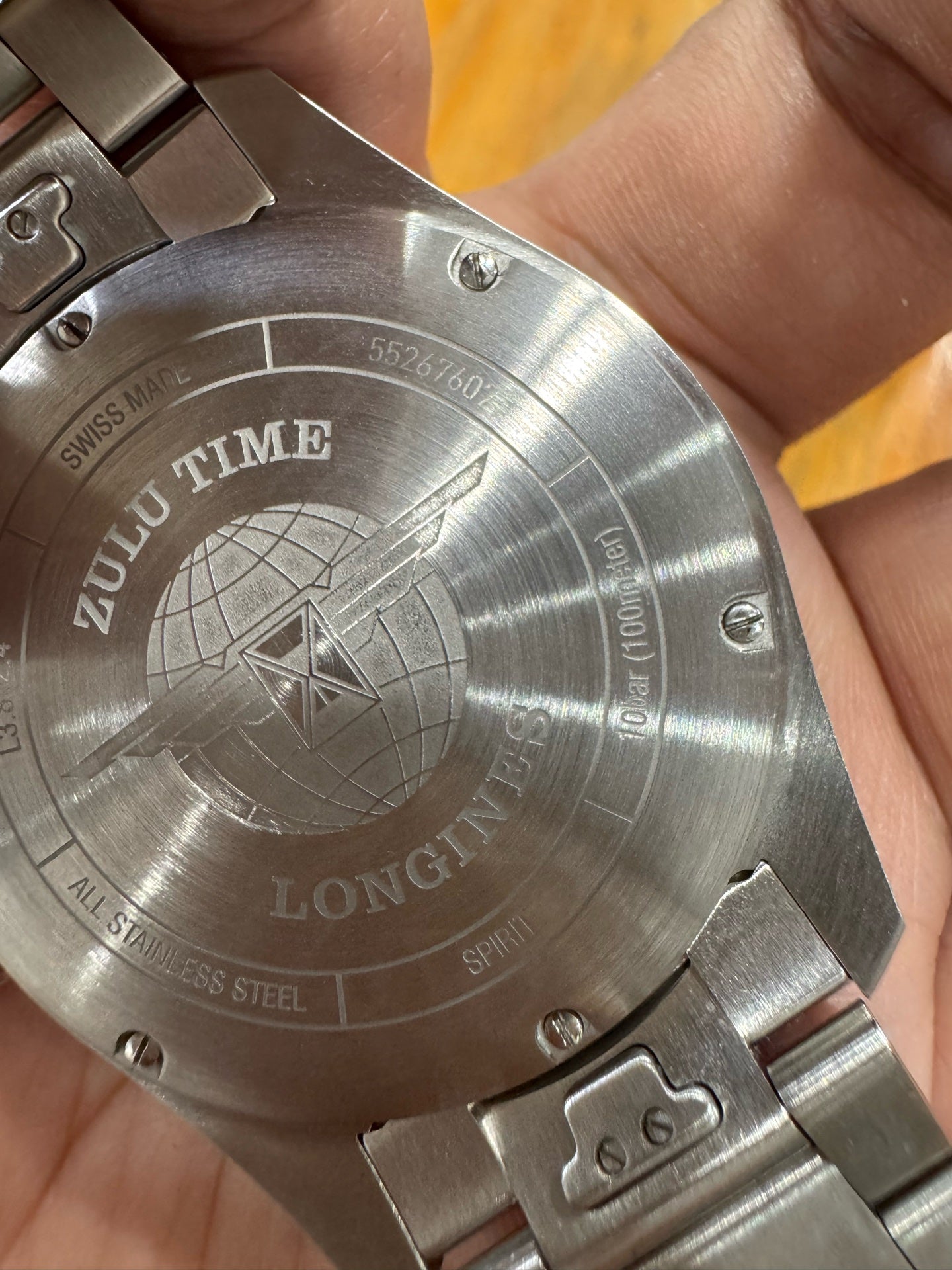 Longines The Pioneer Series Zulu Time Watch Mechanical watch 42.00mm L3.812.4.93.6