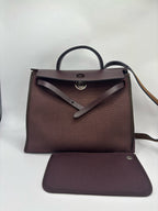 Hermes Canvas Shoulder Bag