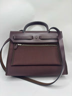 Hermes Canvas Shoulder Bag