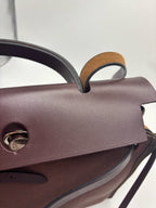 Hermes Canvas Shoulder Bag