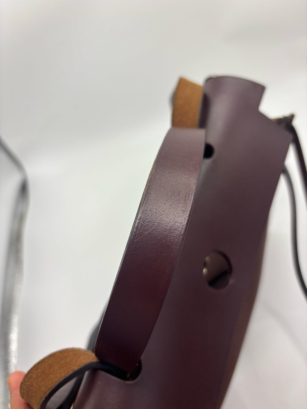 Hermes Canvas Shoulder Bag