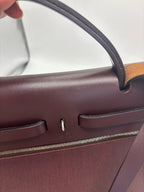 Hermes Canvas Shoulder Bag