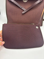 Hermes Canvas Shoulder Bag