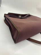 Hermes Canvas Shoulder Bag