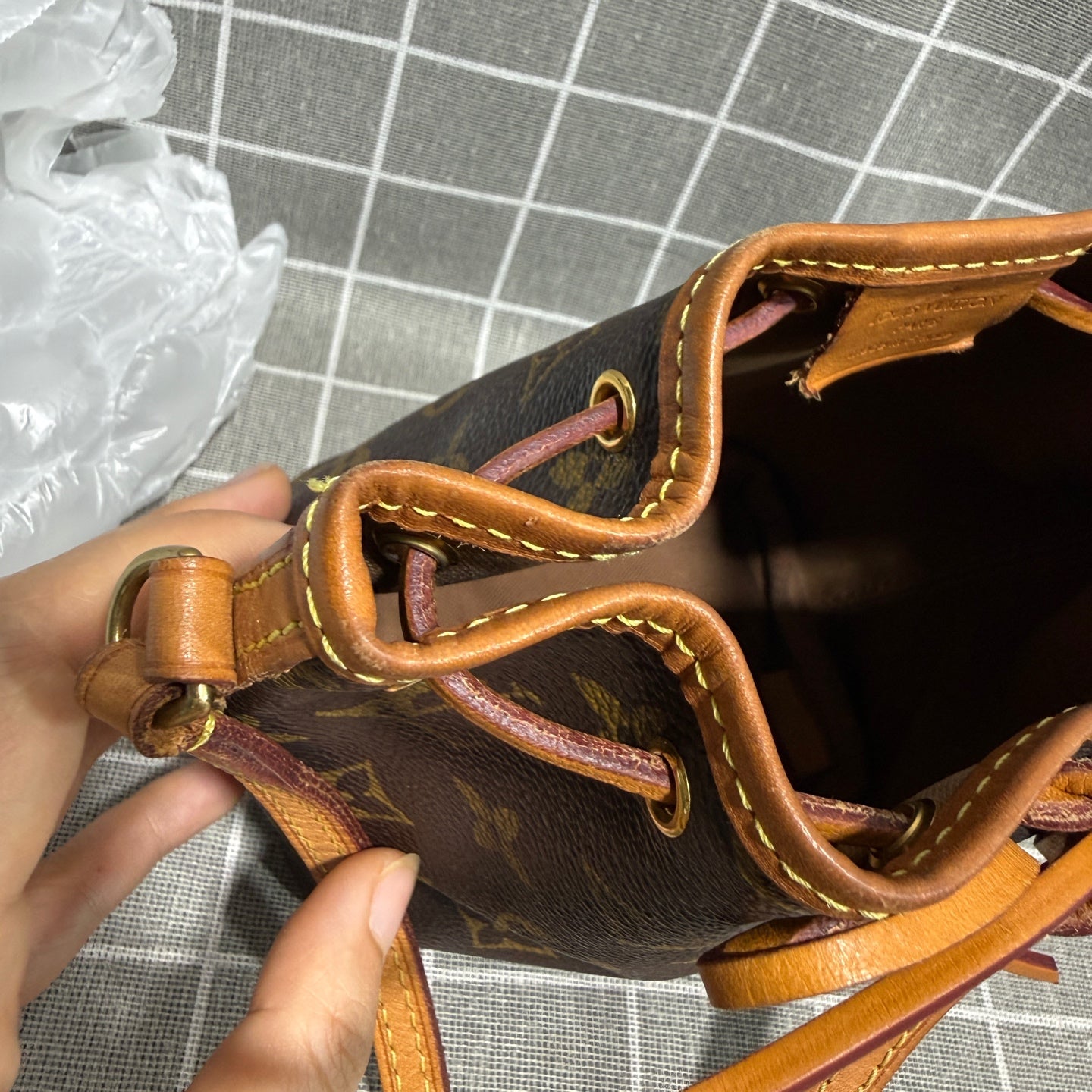 Louis Vuitton Bucket & Drawstring Bag