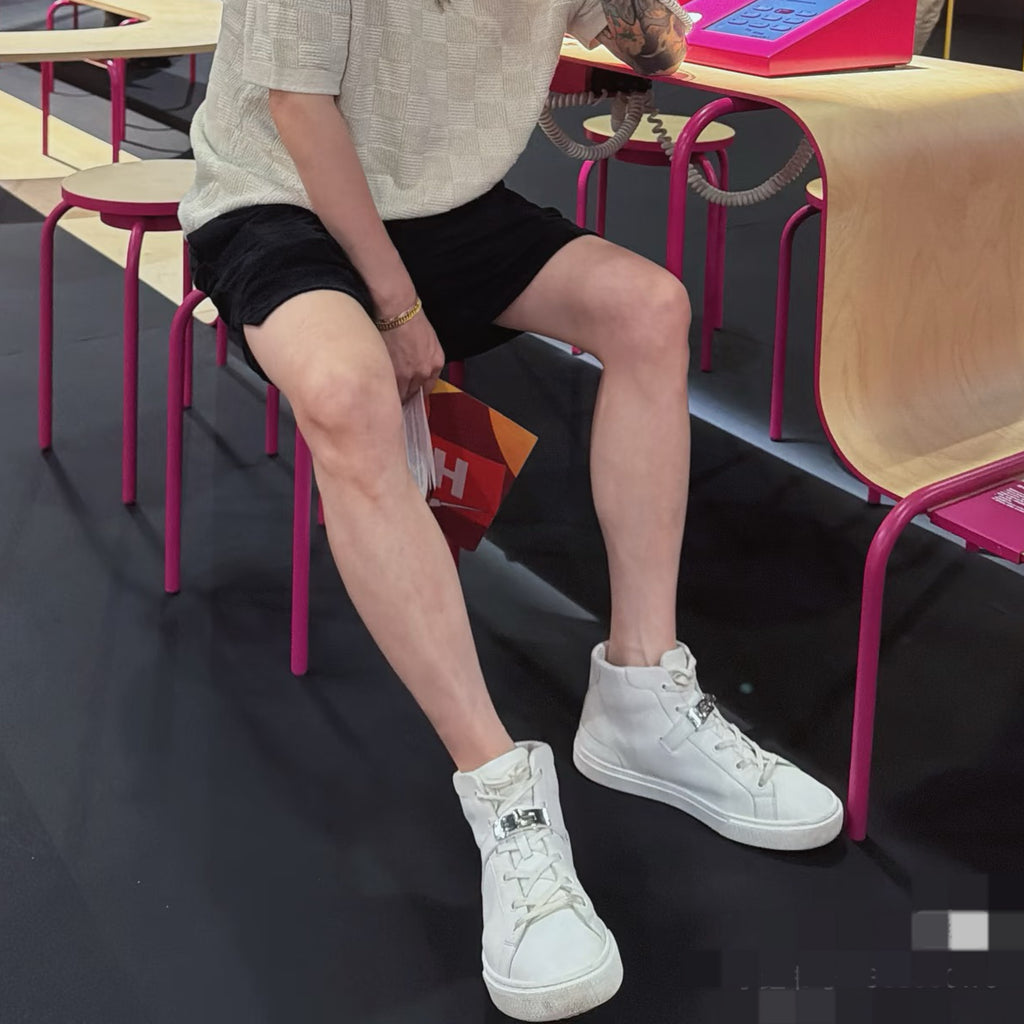 Hermes White Athletic sneakers