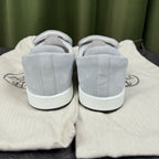 Hermes Alcantara Blue Skate shoes