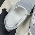 Hermes Alcantara Blue Skate shoes