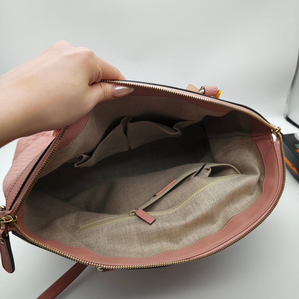 Gucci Leather Pink Crossbody