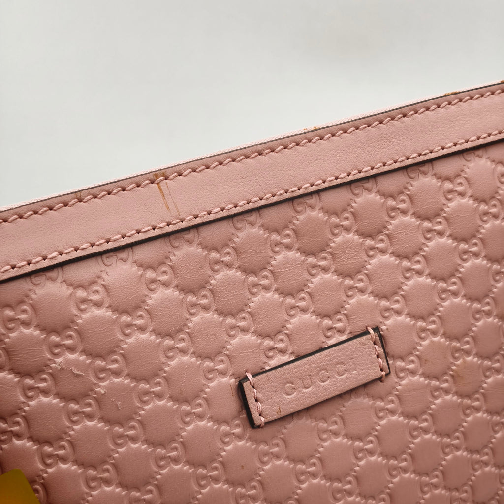 Gucci Leather Pink Crossbody