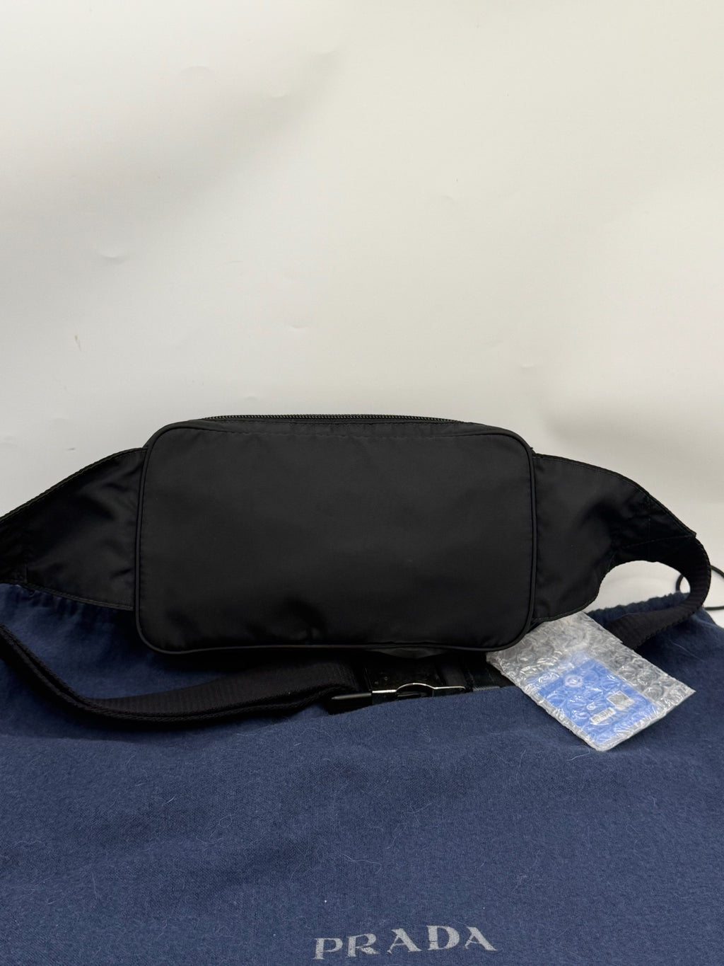 Prada Cordura Black Belt Bag & Fanny Pack