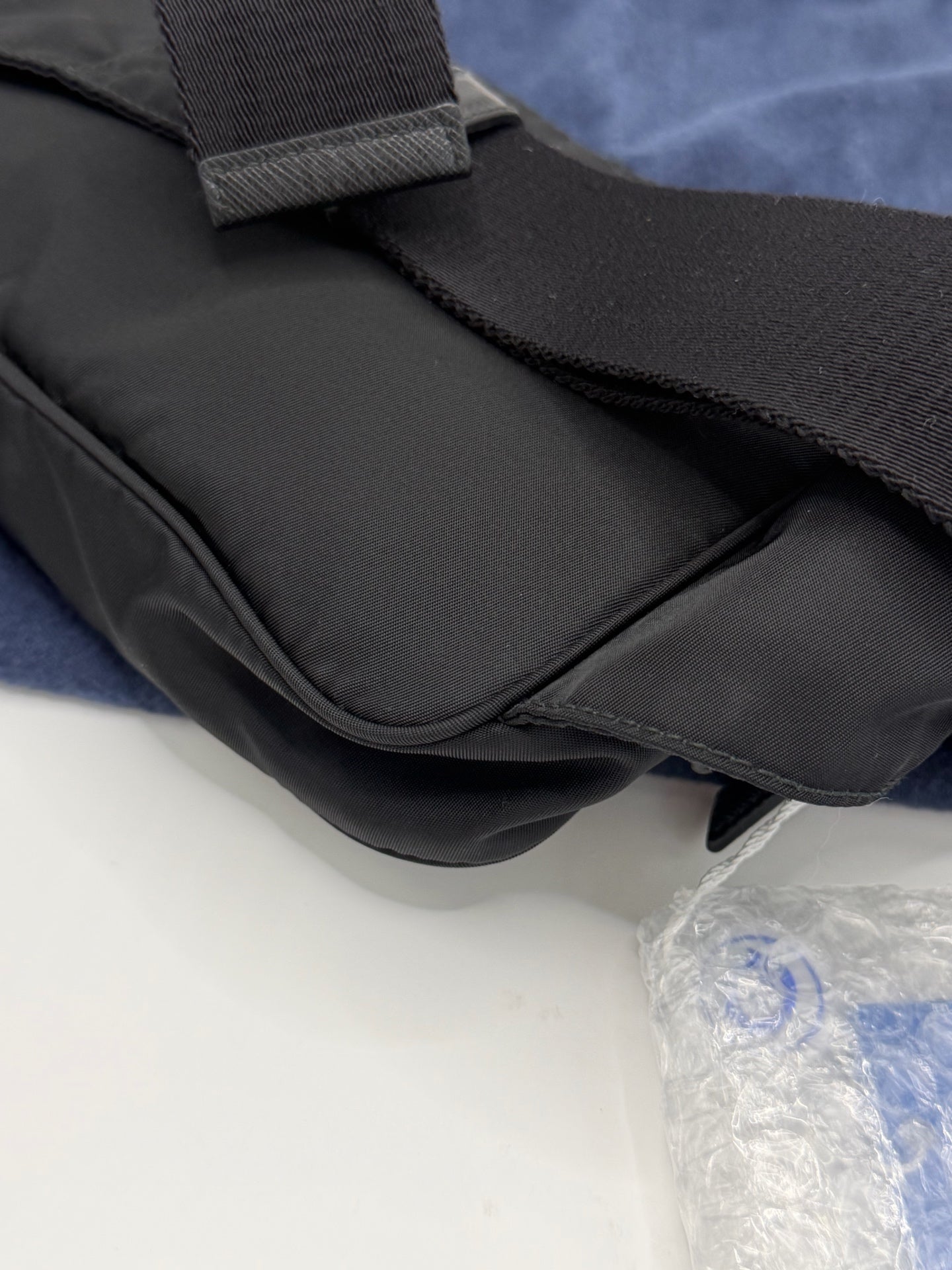 Prada Cordura Black Belt Bag & Fanny Pack
