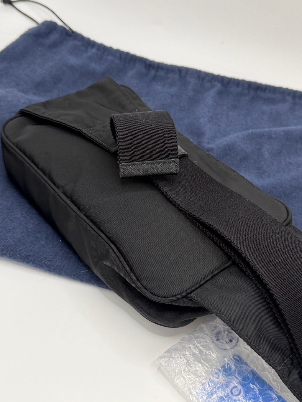 Prada Cordura Black Belt Bag & Fanny Pack