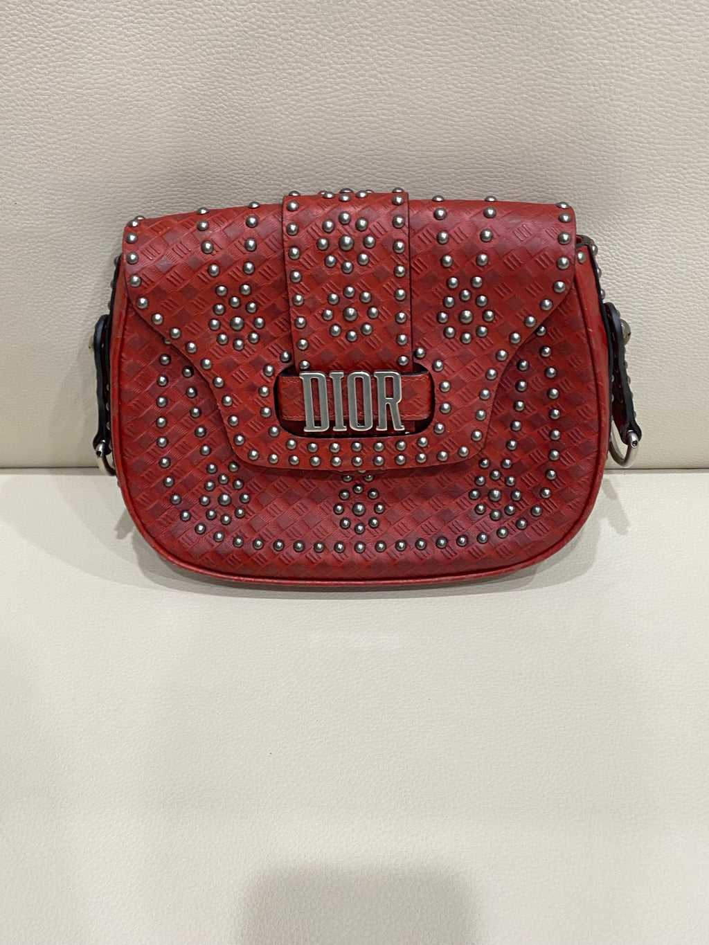 Dior Red Saddle Bag M6501VLAEM47R