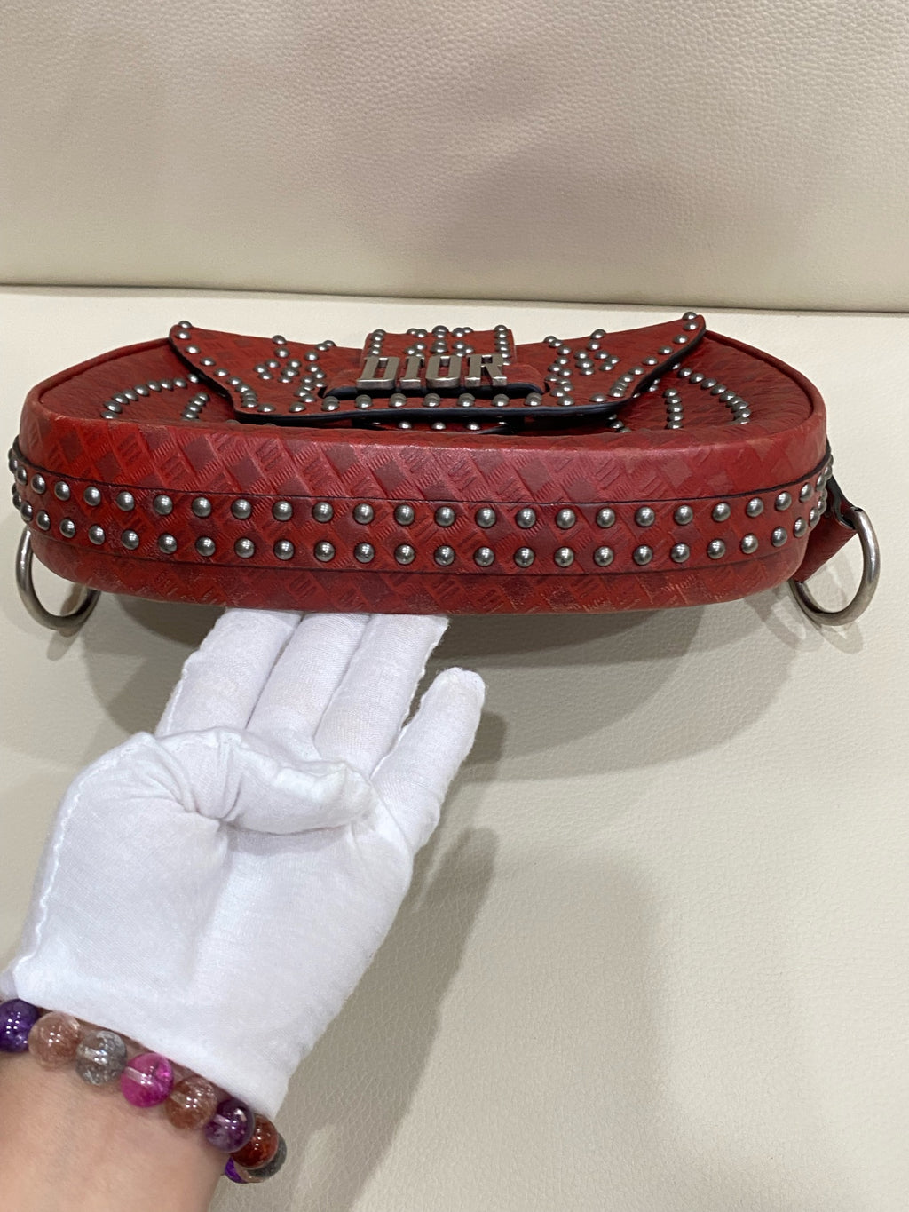 Dior Red Saddle Bag M6501VLAEM47R